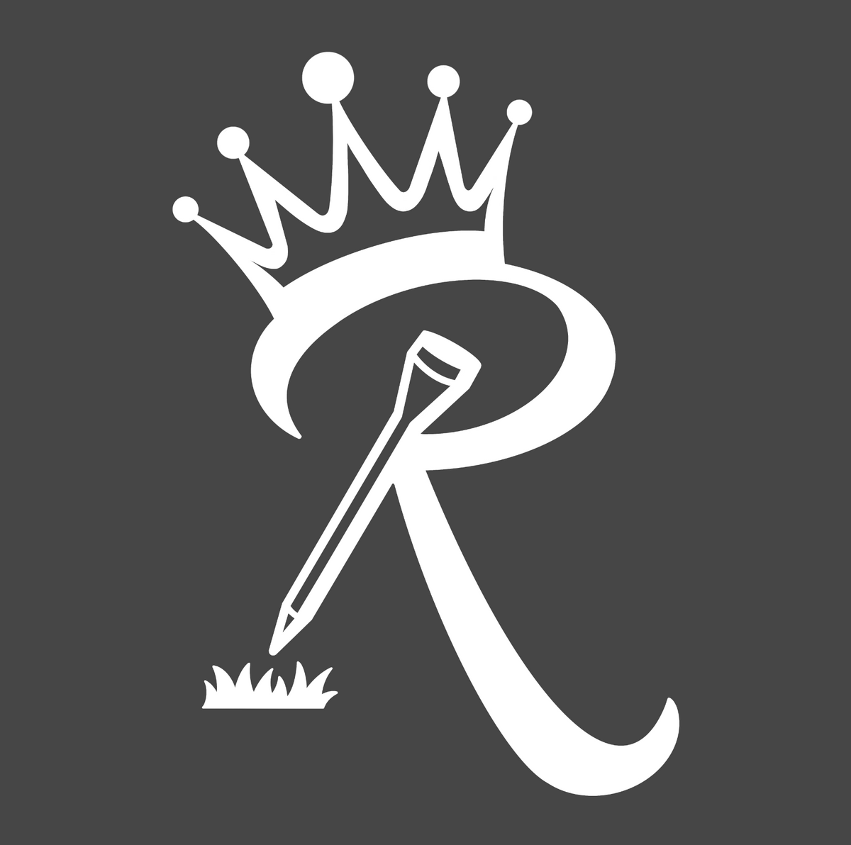 Royal Tees 'R' Logo Car Sticker